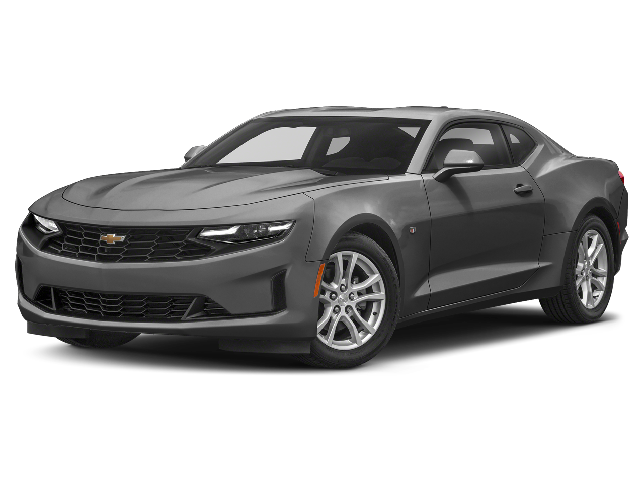 2022 Chevrolet Camaro LT1 in Black — front three-quarter view