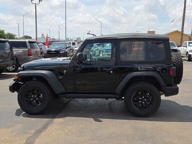 2022 Jeep Wrangler — side profile view