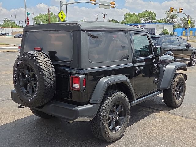 2022 Jeep Wrangler — interior view