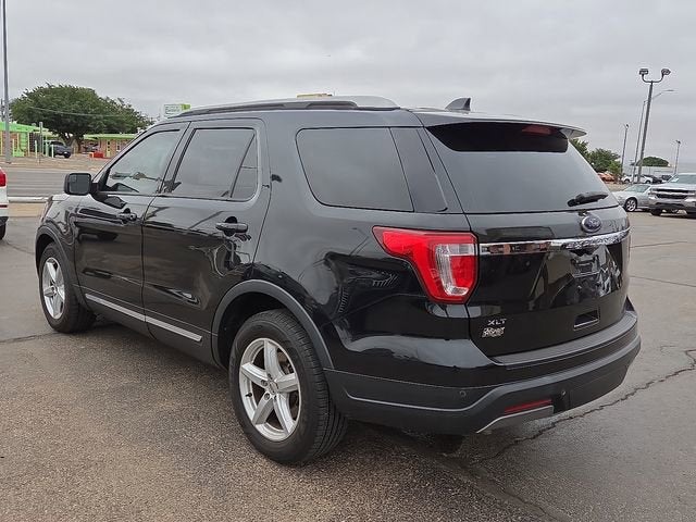 2019 Ford Explorer — rear three-quarter view