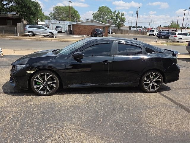 2018 Honda Civic Si Sedan — side profile view