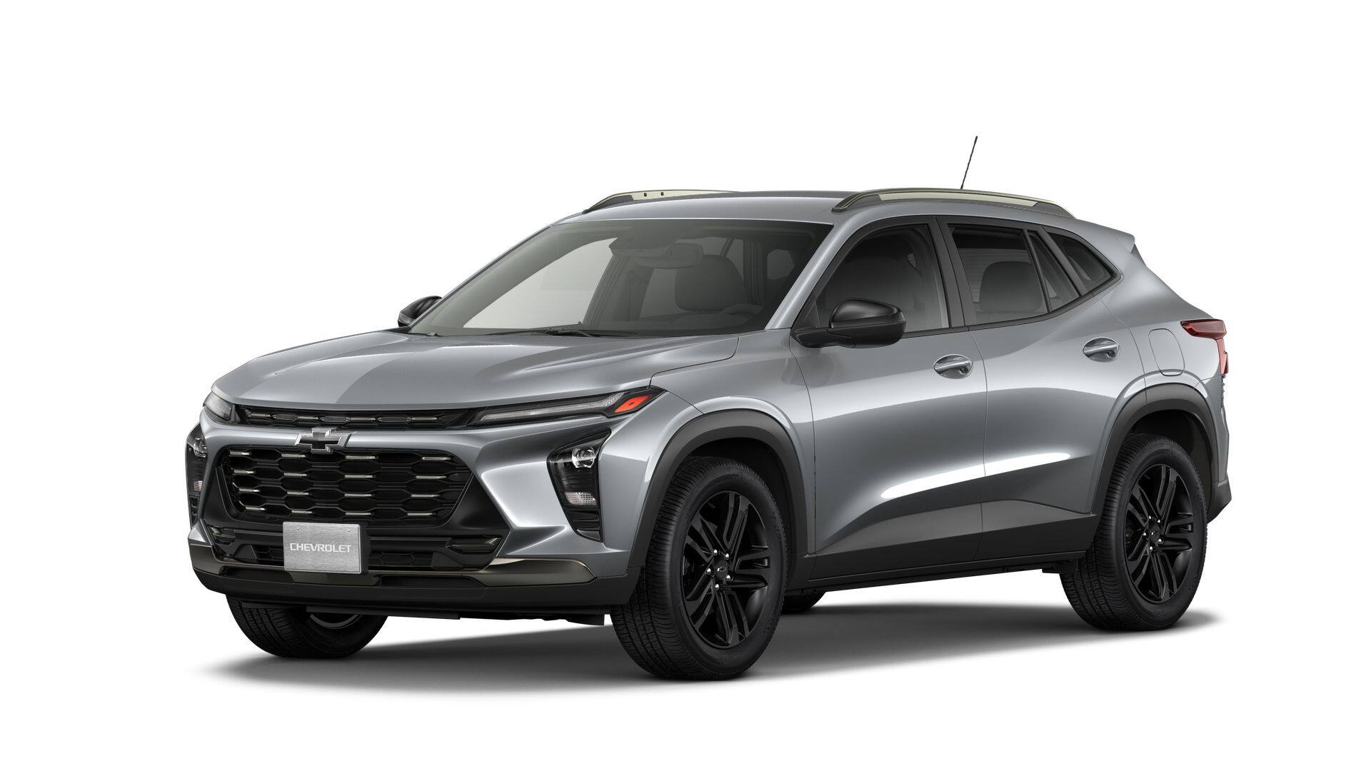 2026 Chevrolet Trax ACTIV in Sterling Gray Metallic — front three-quarter view